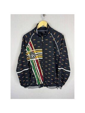 LRG Roots and Equipment Shooting Star Jacket all over print Mens Large